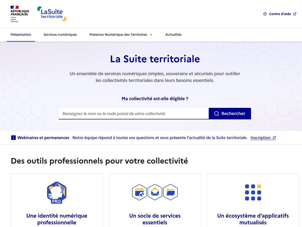 La suite territoriale