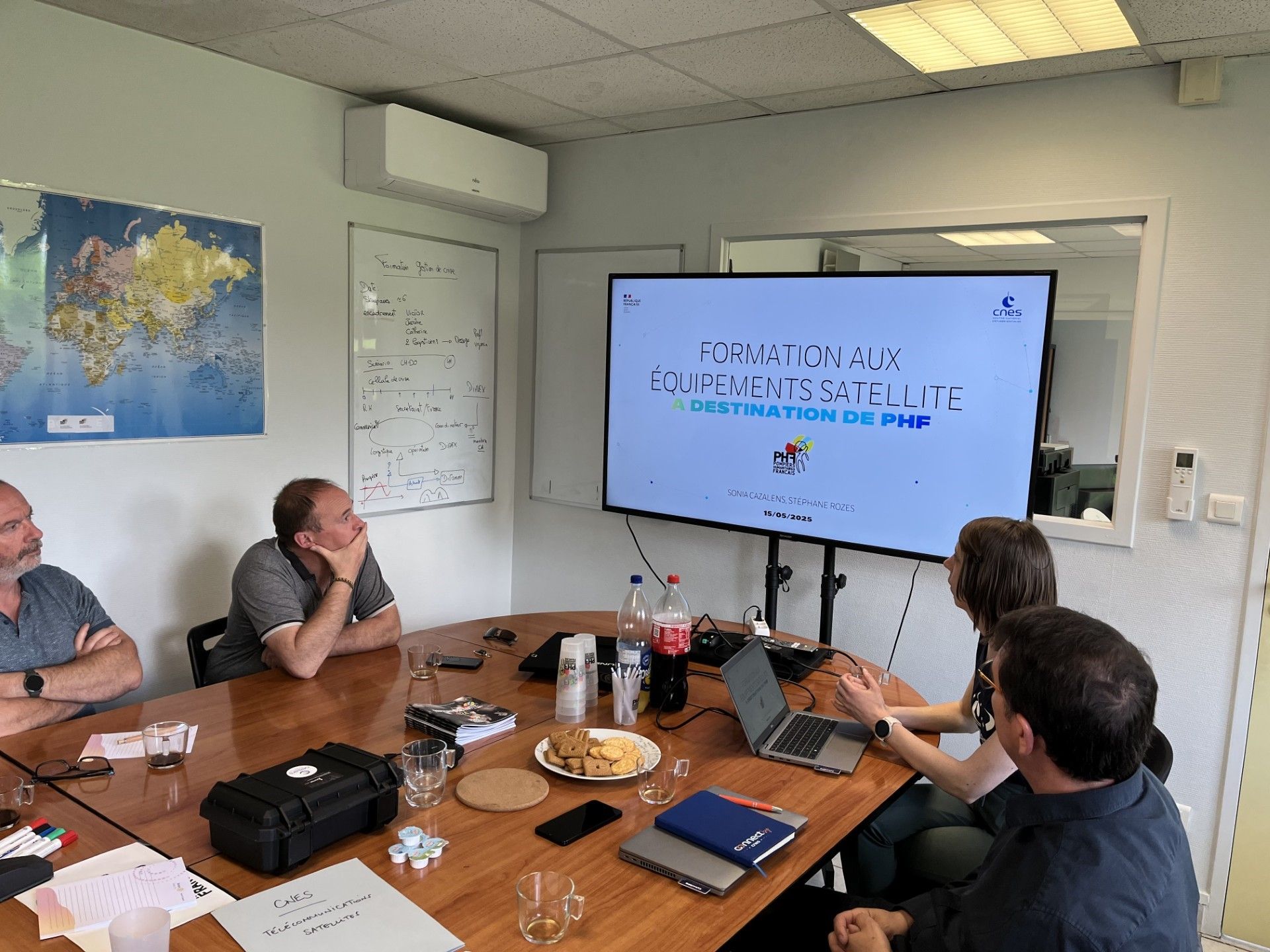 Formation de l'équipe PHF par l'équipe CESARS